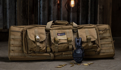 G*Outdoors GPS DRC36FDE Double Rifle Case 36" Flat Dark Earth 600D Polyester - Holds 2 Rifles — view 2