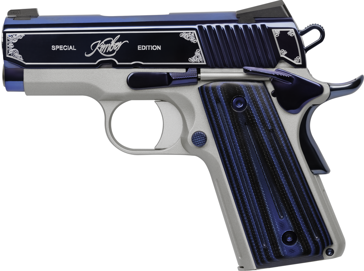 Kimber Ultra II 45 ACP 3" 7+1 Semi-Auto Pistol - Sapphire Blue PVD — view 2