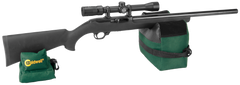 Caldwell DeadShot Shooting Bag Combo Prefilled Dark Green 600D Polyester - Front and Rear Bags — view 2