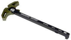 Armaspec Victory AR-15 Ambidextrous Charging Handle OD Green Aluminum — view 2