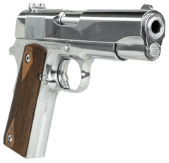 Tisas 1911A1 Desperado 38 Super / 9mm Luger 4.25" 9+1 SAO Pistol - Chrome — view 2