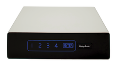SnapSafe GlideVault 75404 16 Gauge Steel Handgun Drawer Safe w/ Touchpad & Key Lock - Silver — view 2