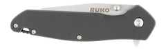 Rynoblade Knives Ruko RUK0187BK 420A 3.25" Tactical Black GFR Folding Knife — view 2