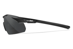 Wiley X Vapor 3552 Safety Glasses Matte Black Smoke Gray/Clear/Light Rust — view 2