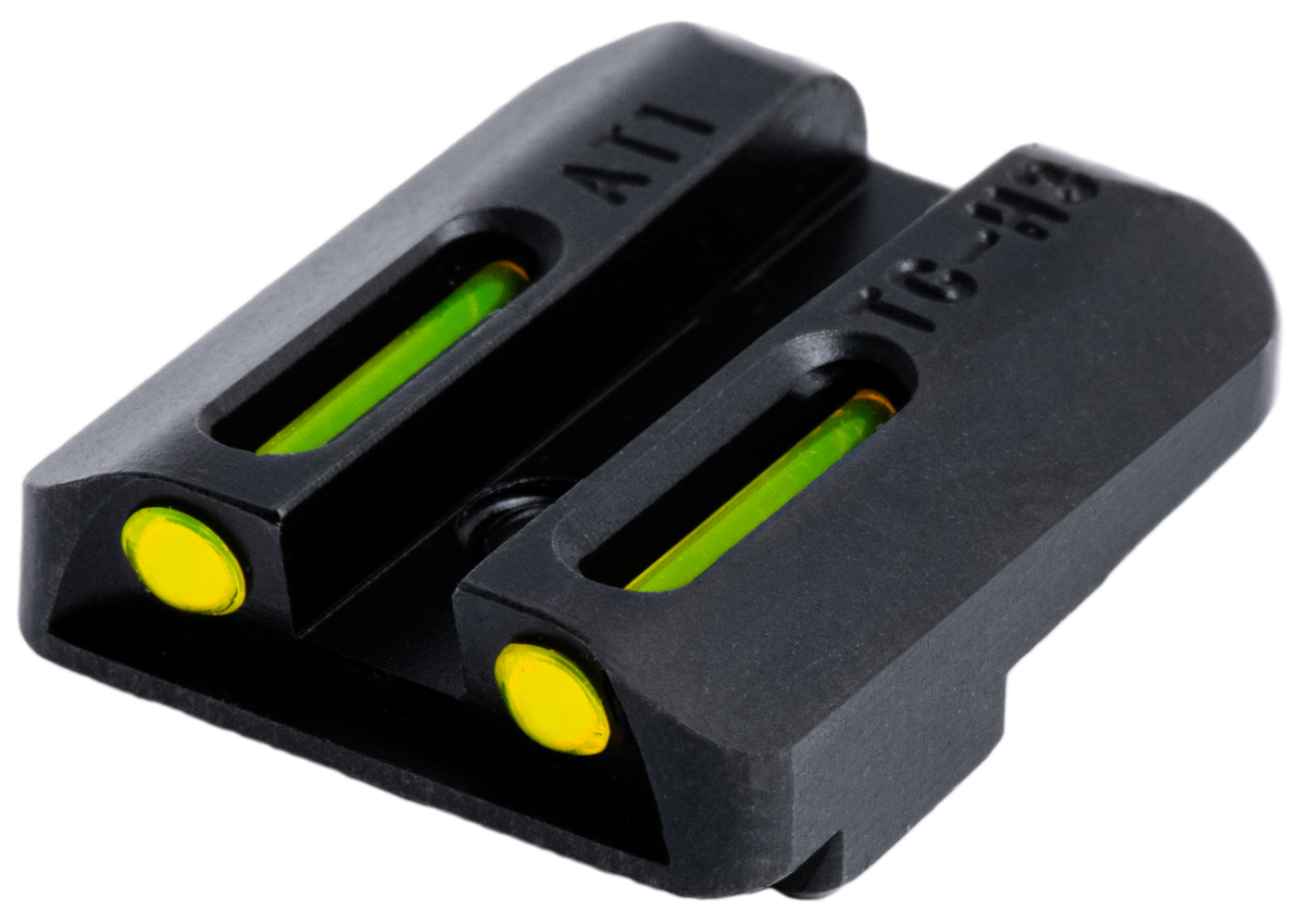 TruGlo TFO Kahr Arms K/MK/P/PM/T/TP Pistol Sight Set - Green Front / Yellow Rear — view 2