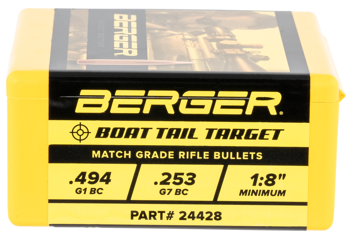 Berger Bullets Target Match Grade 6mm 105gr Boat Tail - 100/Box — view 2
