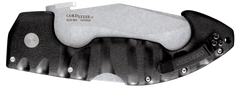 Cold Steel Spartan 4.5" Folding Clip Point Plain AUS-10A Stonewashed Black Griv-Ex — view 2
