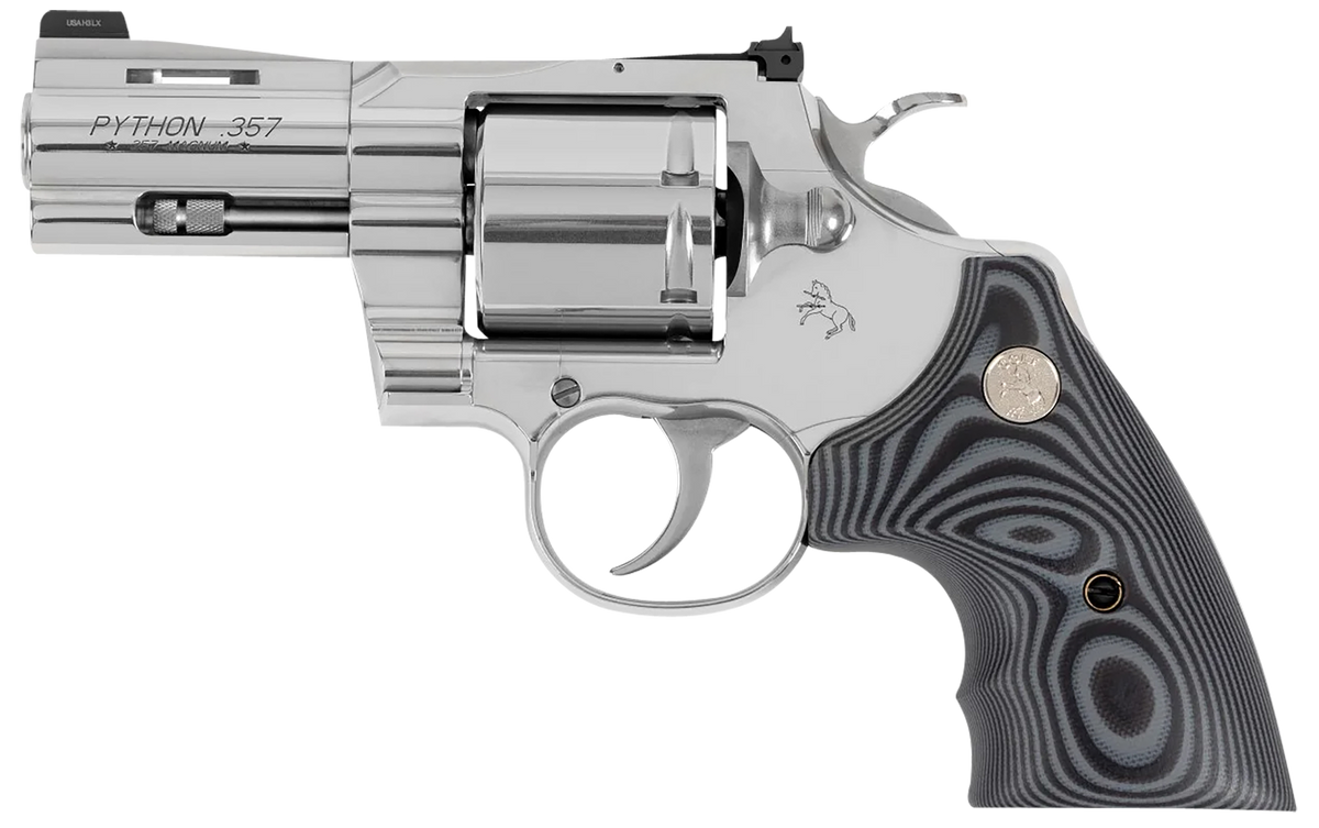 Colt Mfg Python Combat Elite 357 Mag/38 Special 3" 6-Shot DA/SA Revolver — view 2