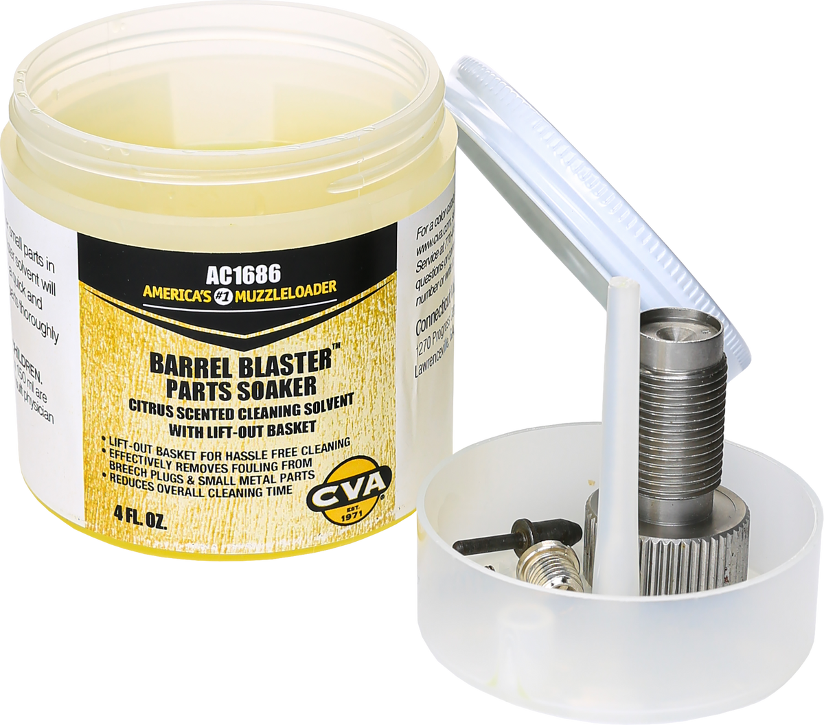 CVA Barrel Blaster Parts Soaker 4 oz Cleaning Solvent — view 2