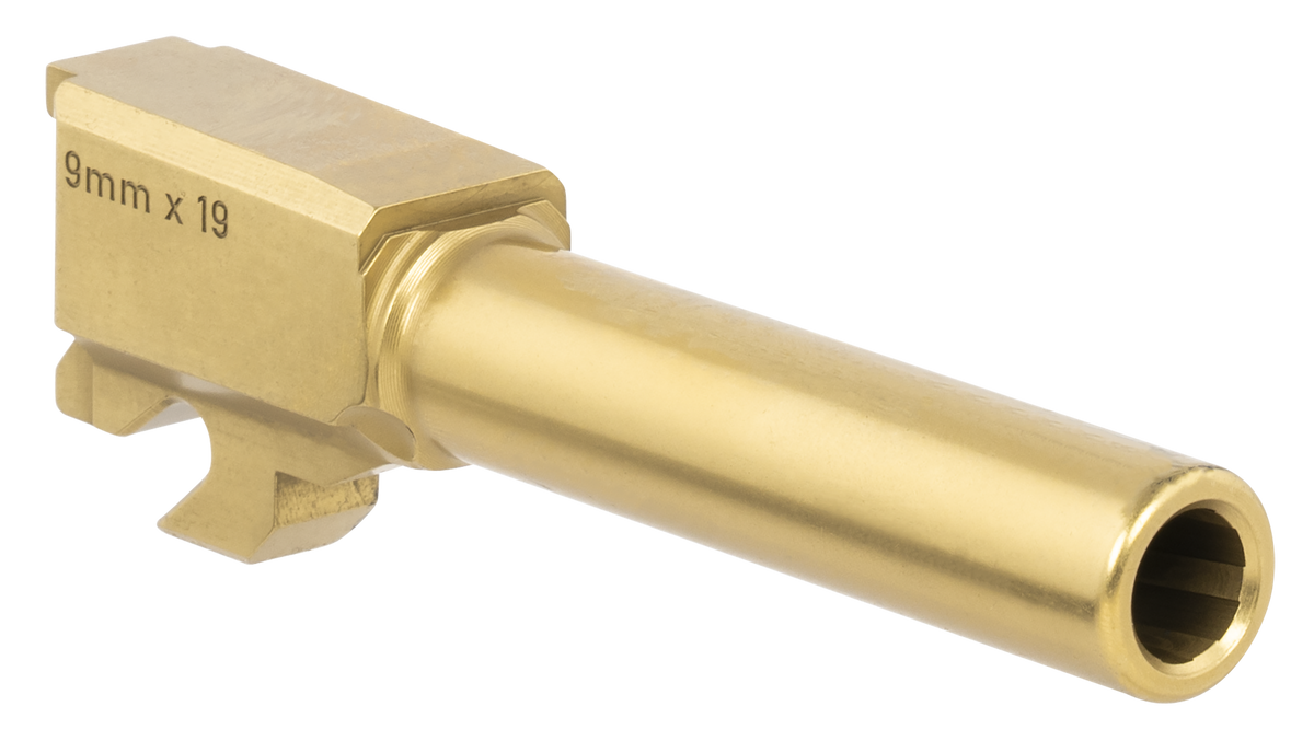 Sig Sauer P320 9mm Luger 3.9" Gold Titanium Nitride Replacement Barrel - Compact/Carry — view 2