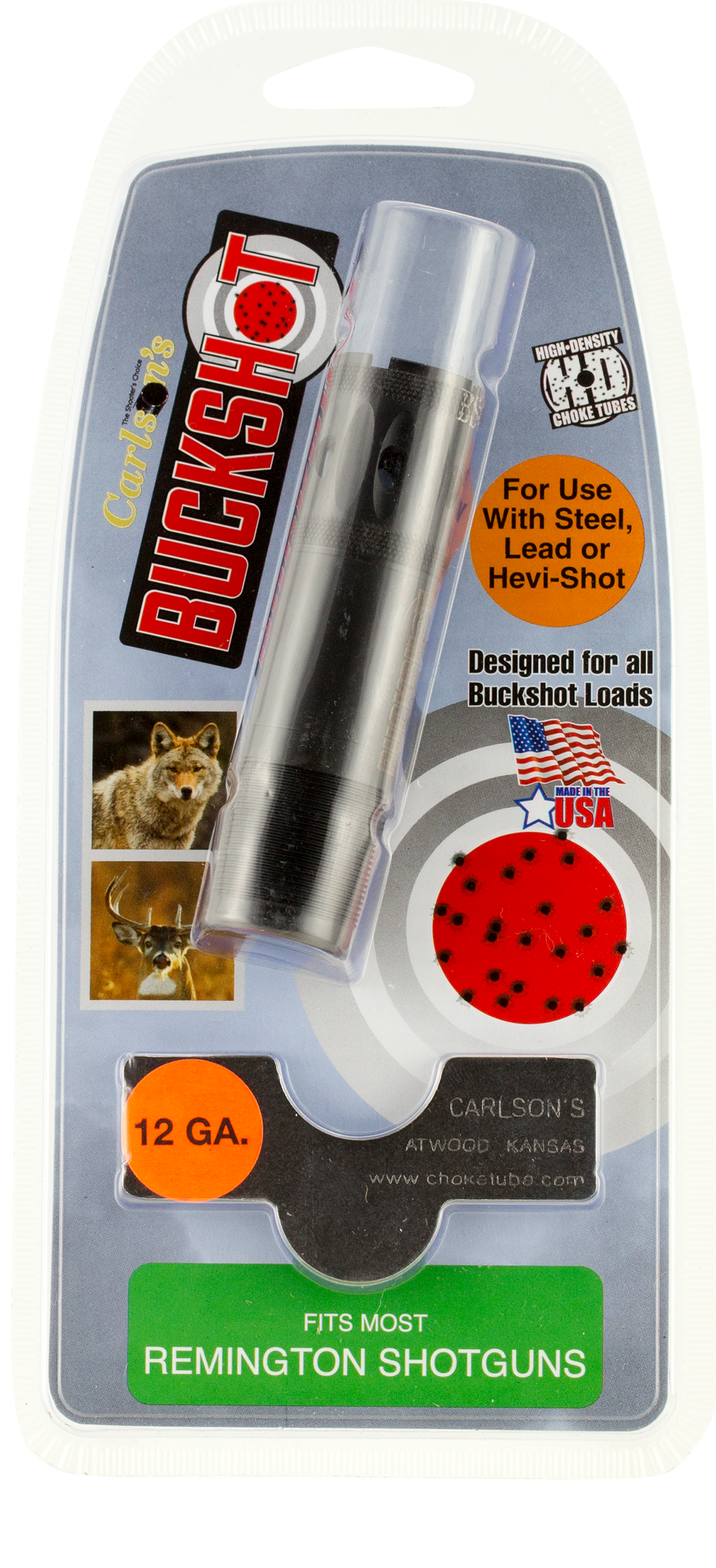 Carlsons Buckshot 12 Gauge Extended Ported Choke Tube - Remington Rem Choke — view 2