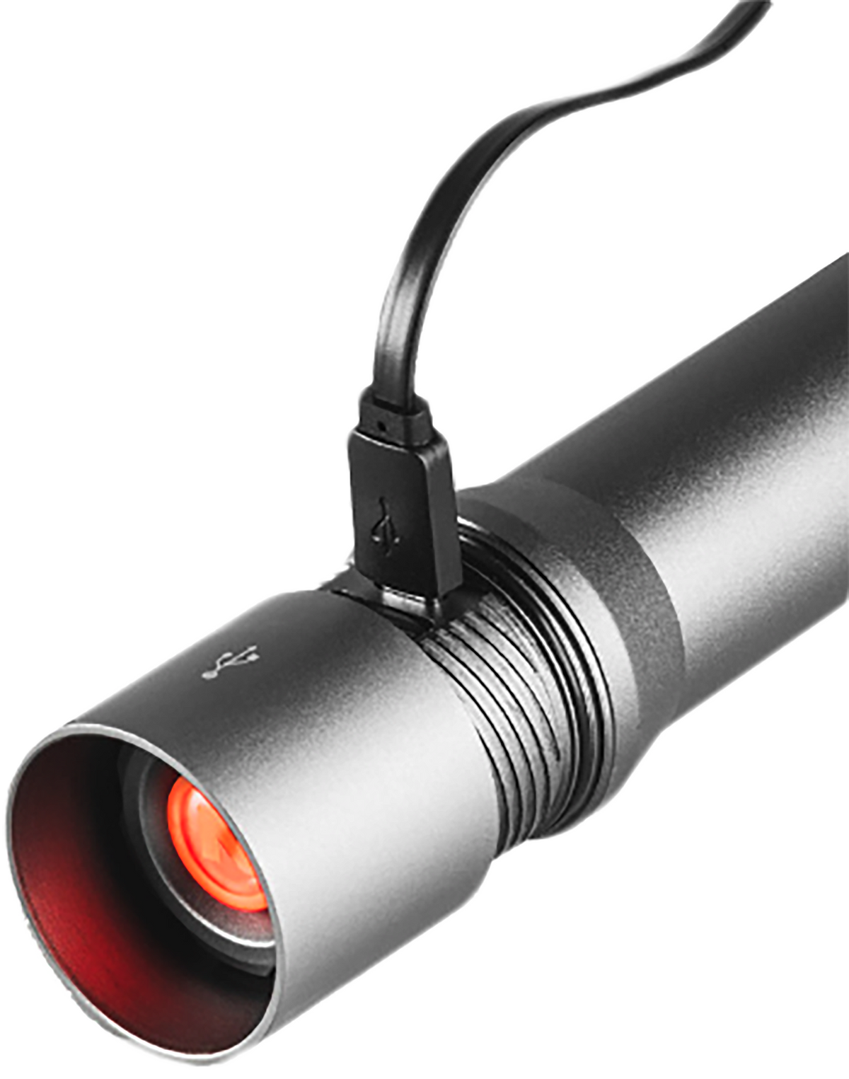 NEBO Davinci 1000 Rechargeable Flashlight 100/400/1000 Lumens LED - Gray — view 2