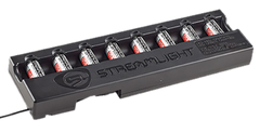 Streamlight 20234 8-Unit Bank Charger SL-B9/CR123A Battery 100V/120V AC - Black — view 2