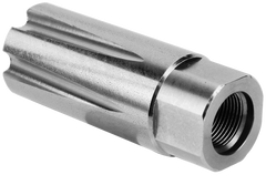 TacFire Linear Compensator 9mm Luger 1/2x36 Stainless Steel AR-Platform — view 2