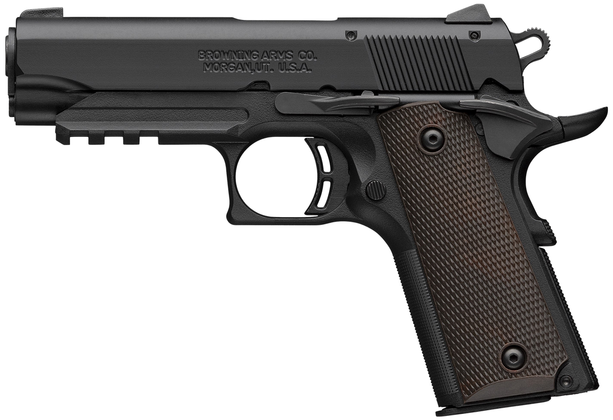 Browning 1911 Black Label Compact 22 LR 3.63" 10+1 SAO Pistol — view 2