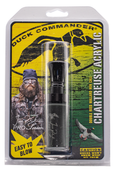 Duck Commander Jase Pro Series Open Call Double Reed Mallard Hen Duck Call - OD Green Acrylic — view 2