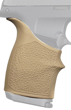 Hogue 18713 HandAll Beavertail Grip Sleeve Sig Sauer P365XL FDE Rubber — view 2
