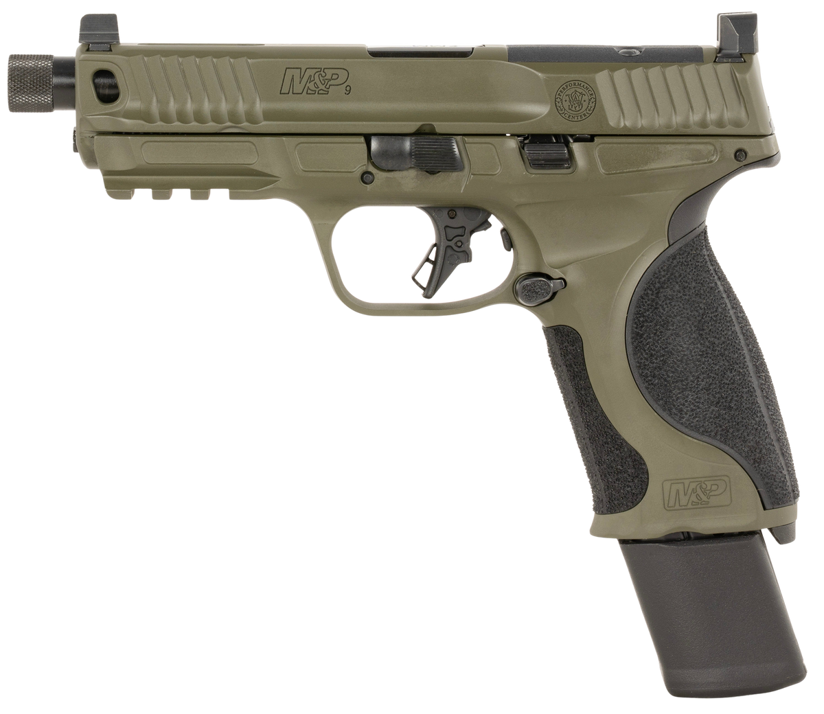 Smith & Wesson M&P PC M2.0 9mm Luger 4.8" 23+1 Striker-Fired Pistol - OD Green Cerakote — view 2