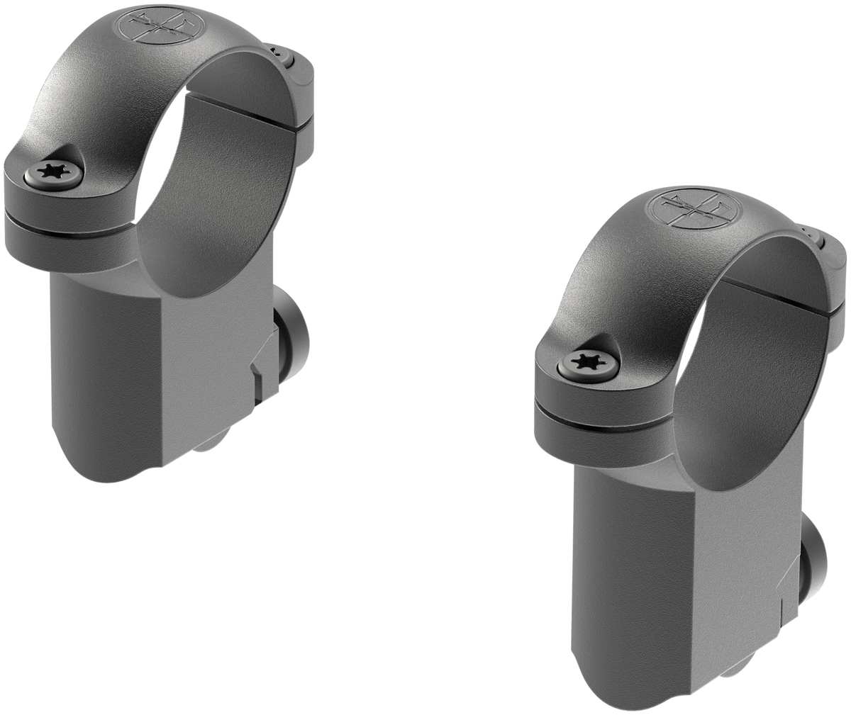Leupold Ringmounts 1" Super High Matte Black Rings - Ruger M77 — view 2