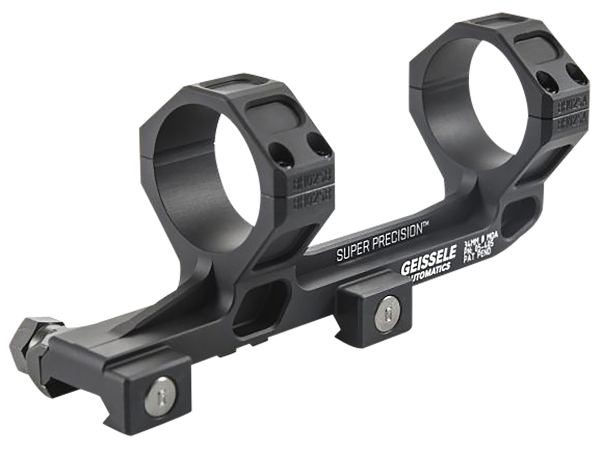 Geissele Automatics AR15 Super Precision 34mm Extended Scope Mount - Black Anodized — view 2