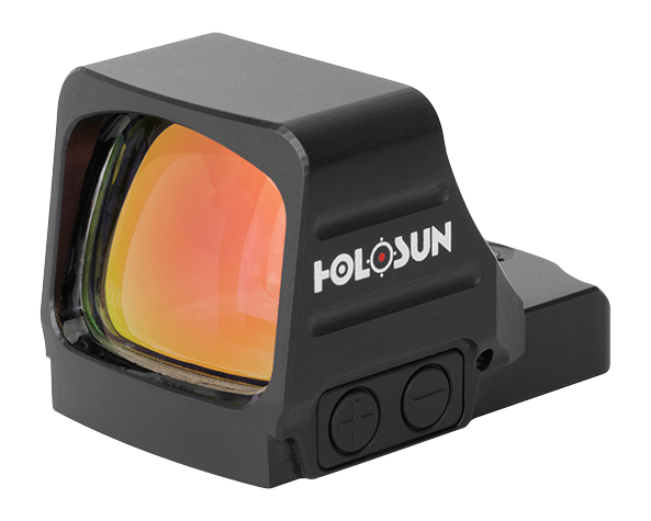 Holosun HS407COMP 1x 1.1"x0.87" 6 MOA Red Dot Reflex Sight - Black Anodized — view 2