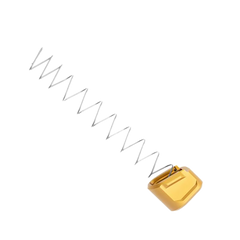 Tyrant CNC Magazine Extension 9mm Luger 5rd for Springfield Echelon - Gold Aluminum — view 2
