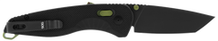 S.O.G Aegis AT 3.13" Folding Plain Drop Point Cryo D2 Steel Black TiNi Black w/Moss Accents GRN Handle — view 2
