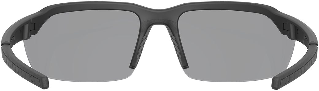 Leupold Tracer Performance Eyewear Matte Black Blue Mirror — view 2