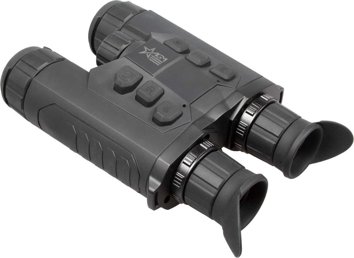 AGM Global Vision OBSERVIR LRF 25-256 1x/2x/4x 256x192 Thermal/Digital Day-Night Vision Binoculars - Black — view 2