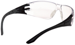 Pyramex Endeavor Plus Safety Glasses Clear Anti-Fog Lens Black/Gray Frame — view 2