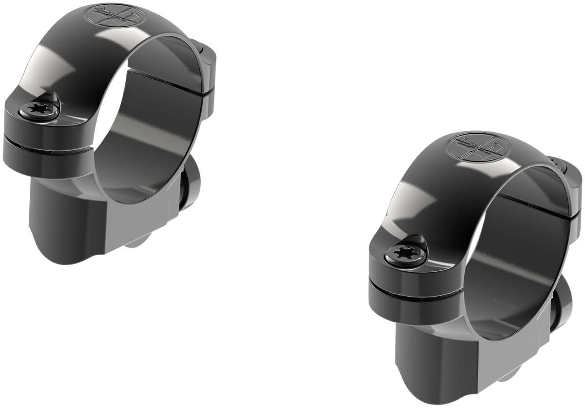 Leupold 49950 Ringmounts 30mm Low Gloss Black - Ruger No. 1 & 77/22 — view 2