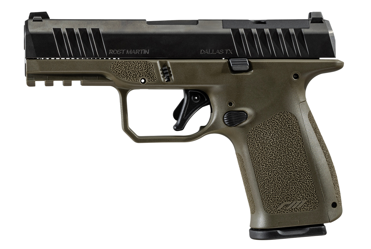 Rost Martin RM1C 9mm Luger 4" 10+1 Semi-Auto Pistol - OD Green - CA Compliant — view 2