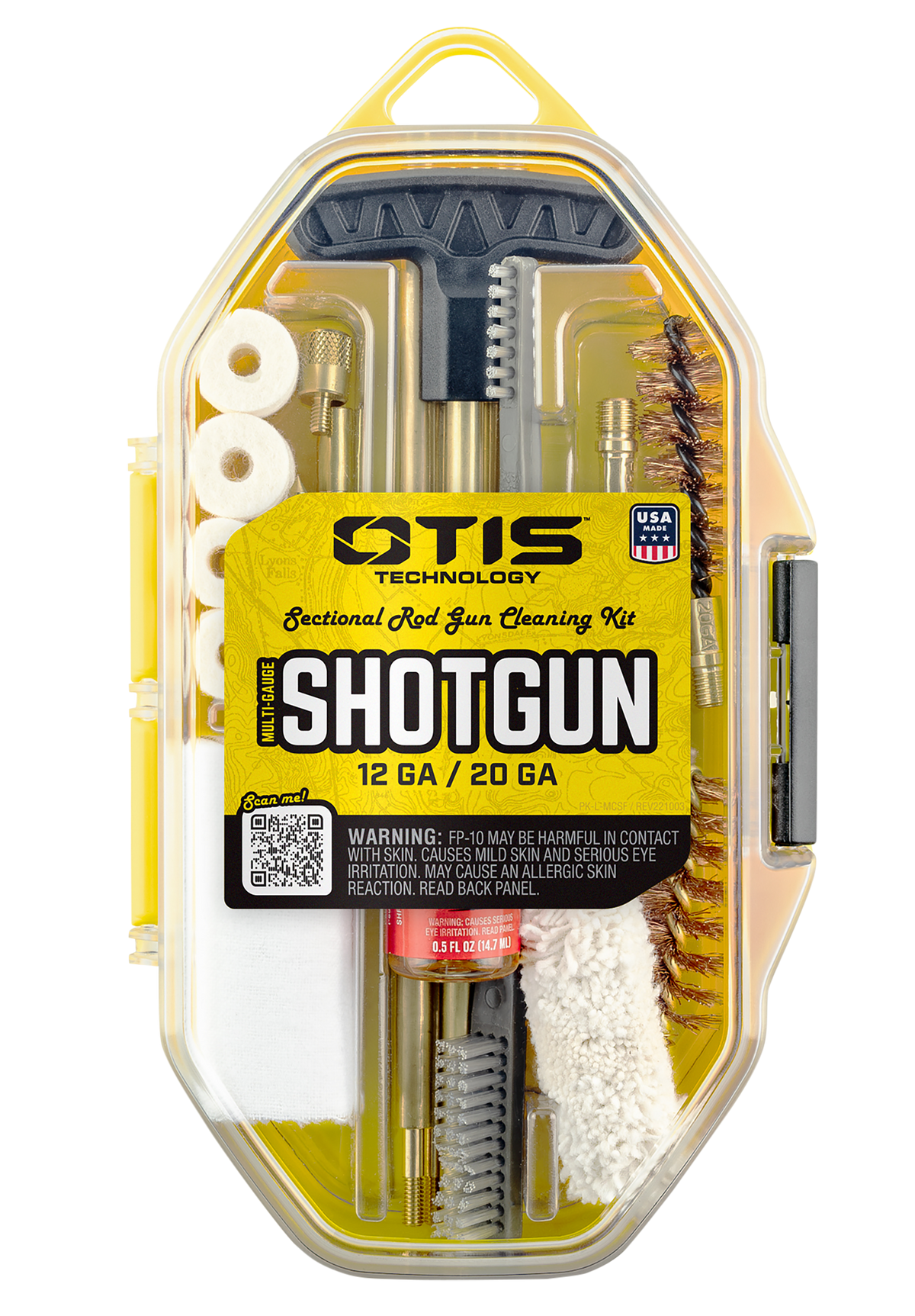 Otis FGSRSMCS Multi-Caliber Shotgun Cleaning Kit 12/20 Gauge — view 2