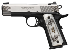 Browning 1911-380 Black Label Medallion Compact 380 ACP 3.63" 8+1 Semi-Auto Pistol — view 2