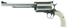 Magnum Research BFR Long Cylinder 45-70 Gov 7.5" 5-Shot SAO Revolver - Bisley White Laminate — view 2