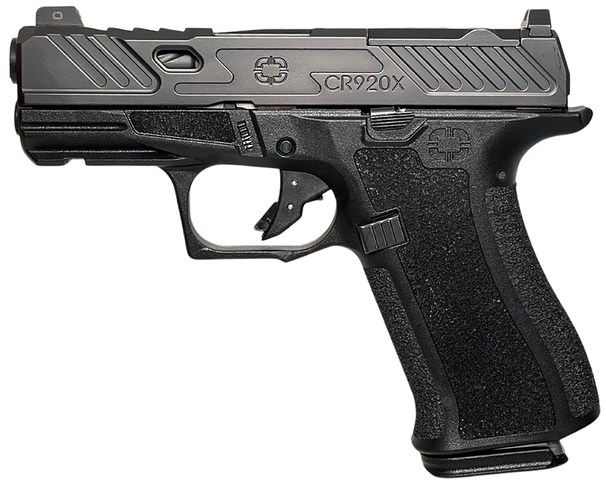 Shadow Systems CR920X Elite 9mm Luger 3.41" 15+1 Semi-Auto Pistol - Black — view 2