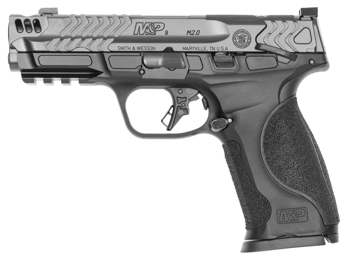 Smith & Wesson M&P9 PC M2.0 9mm Luger 4.22" 10+1 Striker-Fired Pistol - Optic Ready, Ported — view 2