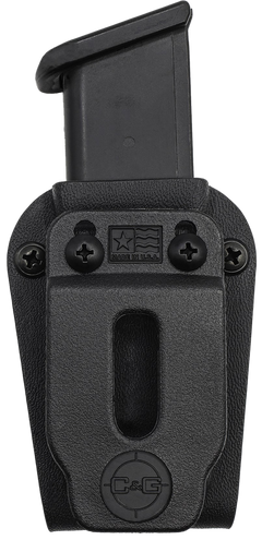 C&G Holsters Universal Single Stack Kydex Belt Clip Magazine Carrier - Sig P365/Glock 43X/Hellcat — view 2