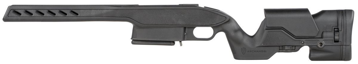 Archangel AAS111MLA Precision Elite Stock Black Synthetic Aluminum Pillar Bedded for Savage 110/111 Long Action Magnum Caliber — view 2