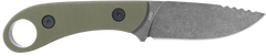 CobraTec Knives Skinner Gen II 3.50" Fixed Plain D2 Steel OD Green G10 Handle — view 2
