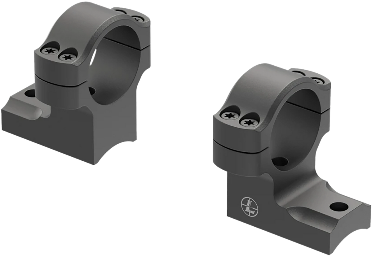 Leupold BackCountry Ring Mount 1" High Matte Black Aluminum - Savage 10/110 — view 2
