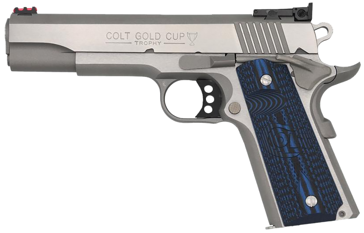 Colt Mfg Gold Cup Lite 38 Super 5" 8+1 SAO Pistol — view 2