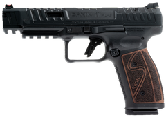 Canik SFx Rival-S 9mm Luger 5" 18+1 Semi-Auto Pistol - Black/Rosewood — view 2