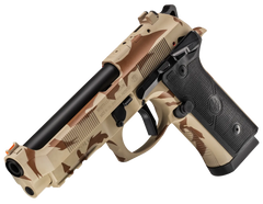 Beretta 92XI Combat 9mm Luger 4.7" 10+1 SAO Pistol - Desert DPM Cerakote — view 2
