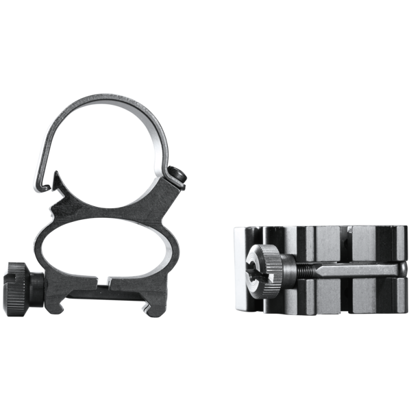 Weaver Mounts See-Thru 1" Detachable Scope Rings Matte Black — view 2