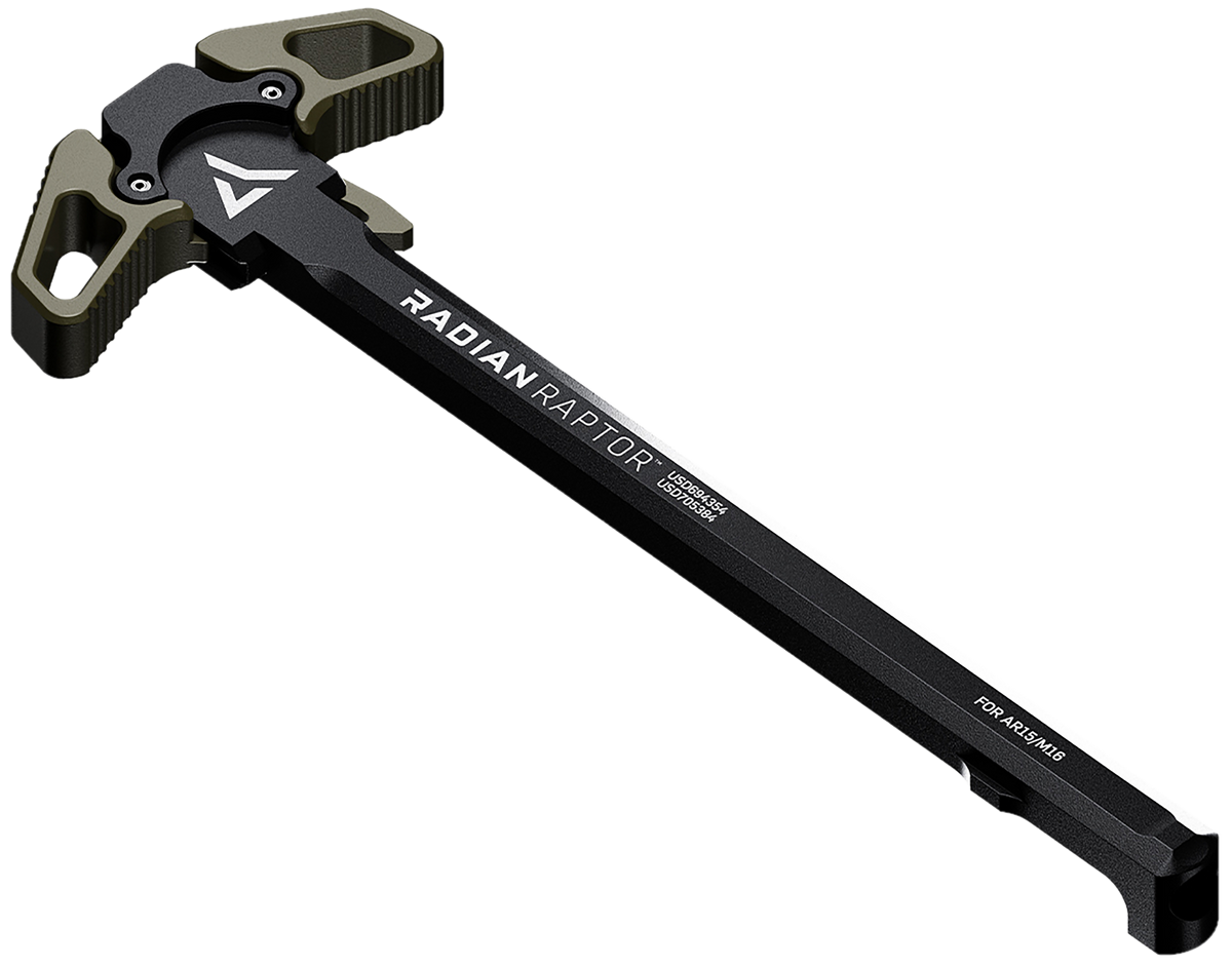 Radian Weapons Raptor Ambidextrous Charging Handle AR-15/M16 7075-T6 Aluminum - Radian OD — view 2