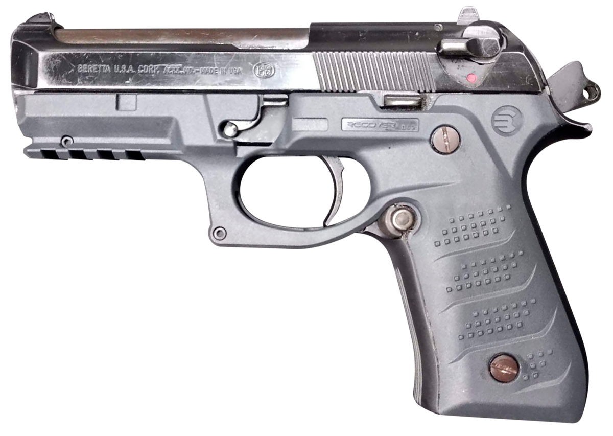 Recover Innovations BC2-04 Grip & Rail System Gray Polymer Picatinny for Beretta 92/M9 — view 2