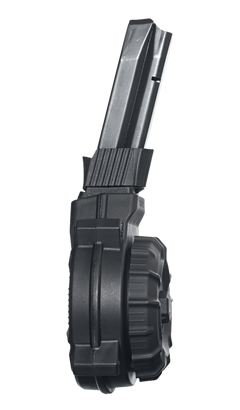 ProMag DRMA46 9mm Luger 50-Rd Drum Magazine for Taurus PT111 G2/G3 - Black Polymer — view 2