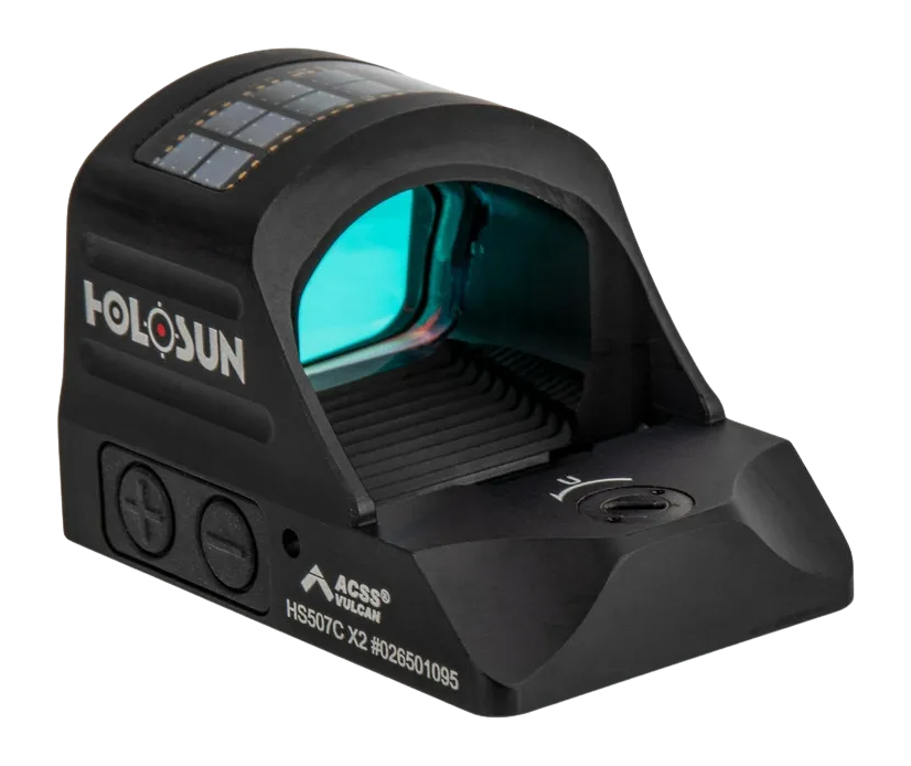 Primary Arms Optics Holosun HS507C-X2 ACSS Vulcan Red Dot Sight - Solar Failsafe, RMR Footprint — view 2