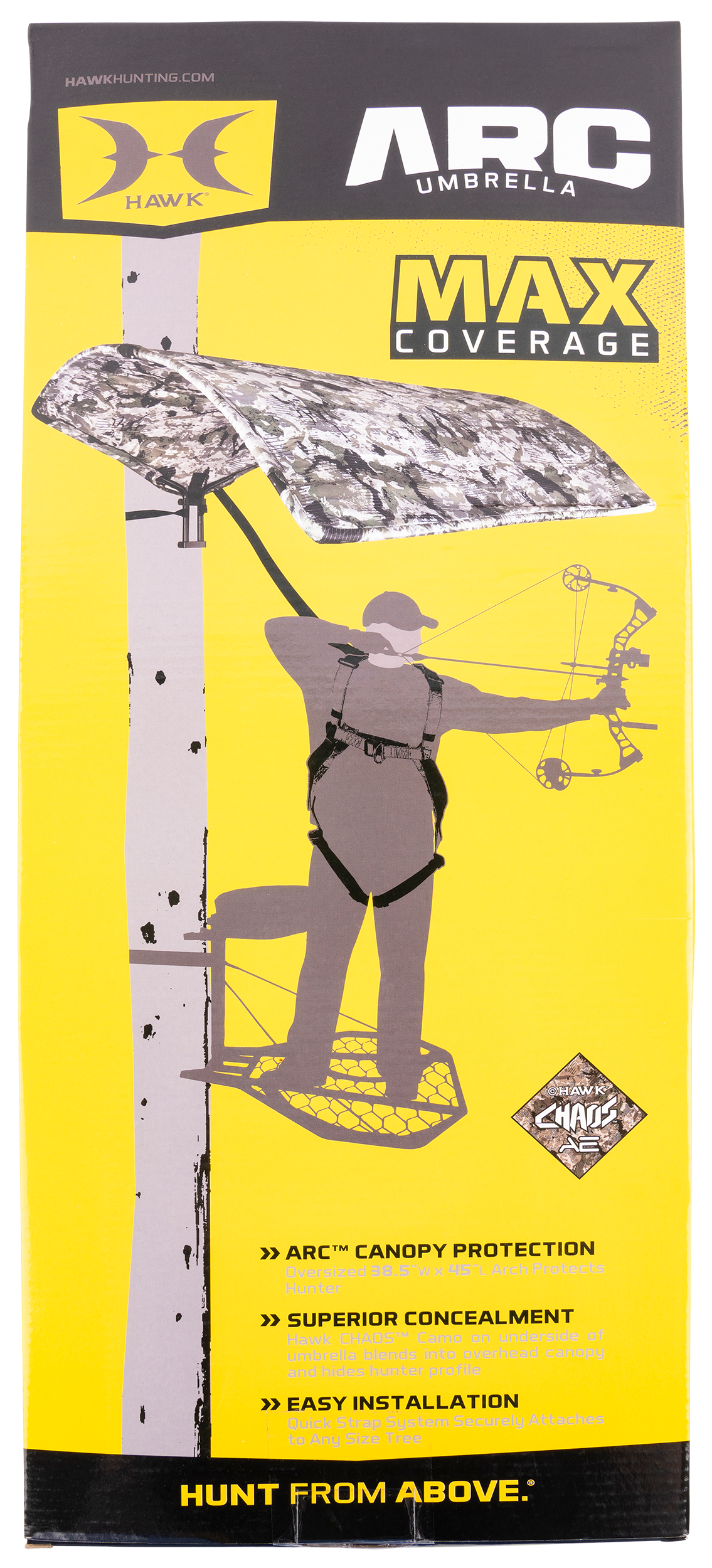 Hawk Arc Hunting Umbrella Hawk Chaos 38.50" W x 45" L — view 2